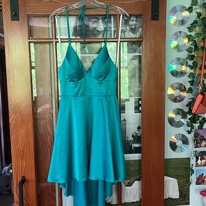 TEAL HOMECOMING DRESS!!!
